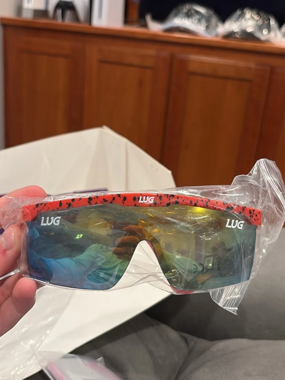LUG Sports Kids Sunglasses - Purple, Green, Pink, Red, Black